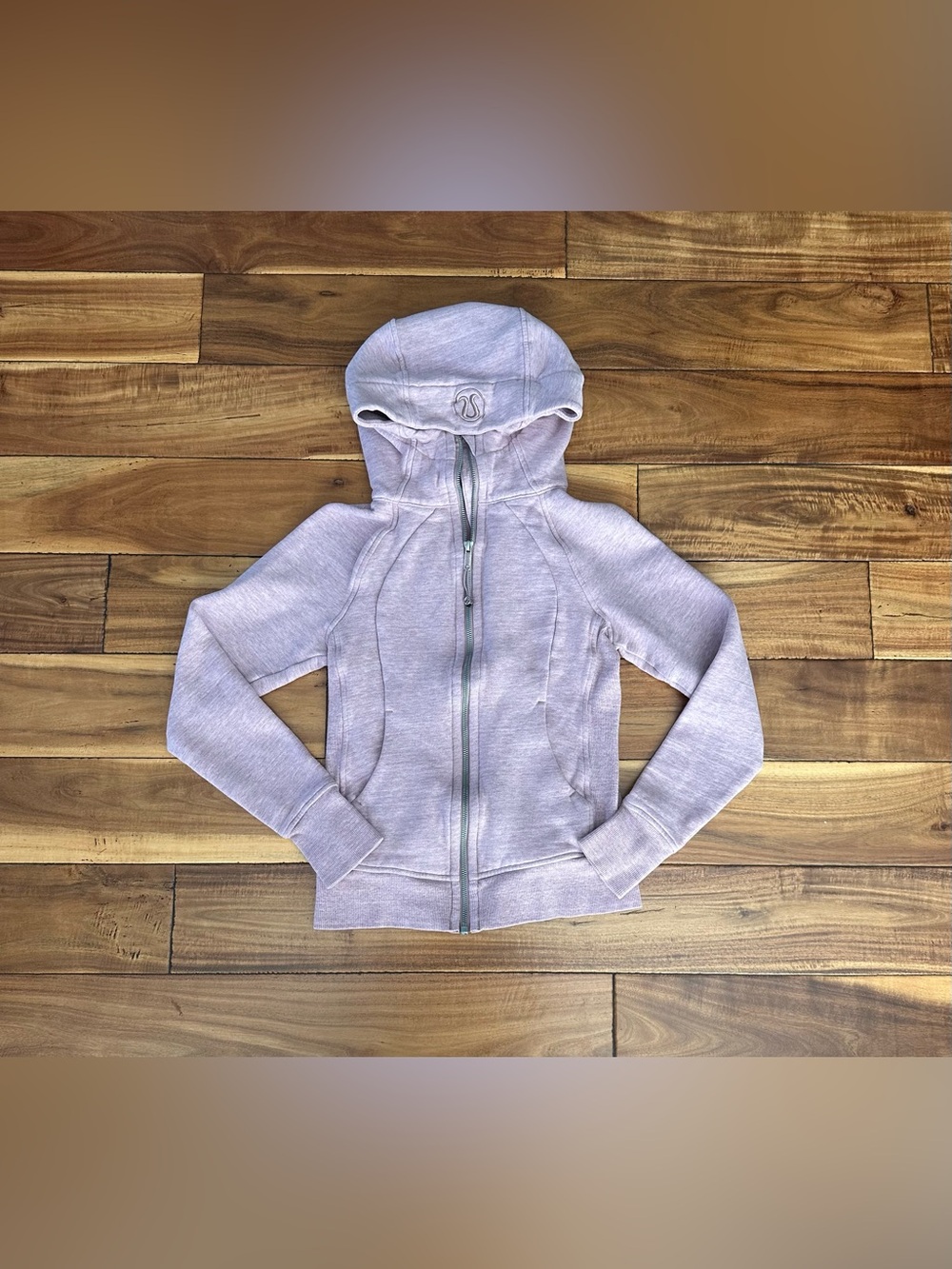 Lululemon Scuba Hoodie Smoky Blush Full Zip Size 2